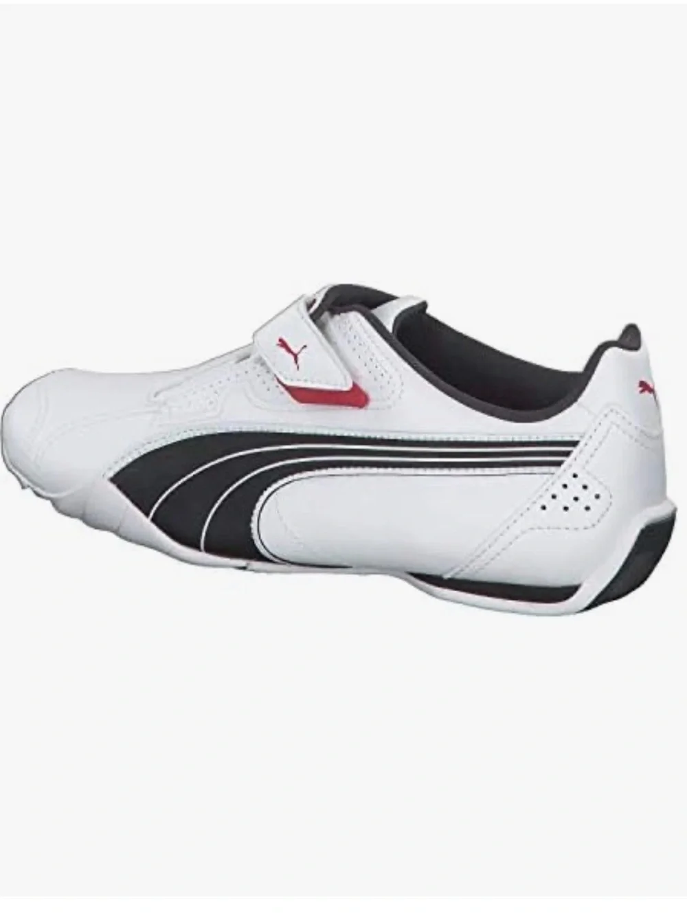 PUMA REDON MOVE MENS SNEAKERS RARE COLORWAY WHITE WHITE/BLACK/RED NEW Sz10.5